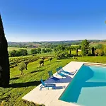 Maison Gasconne, 6 Chambres, Piscine 14x5, Vue Sur Les Vignobles 别墅