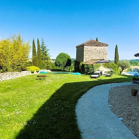 וילה Maison Gasconne, 6 Chambres, Piscine 14x5, Vue Sur Les Vignobles *