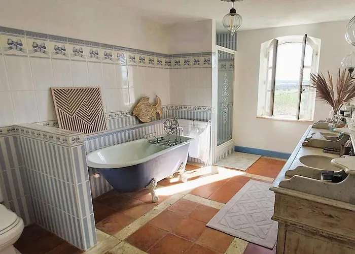 Maison Gasconne, 6 Chambres, Piscine 14x5, Vue Sur Les Vignobles * Castelnau-sur-lʼAuvignon