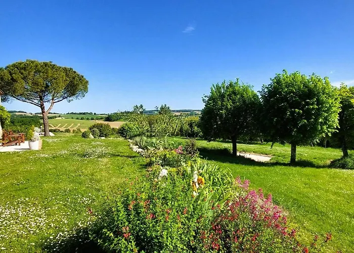 Maison Gasconne, 6 Chambres, Piscine 14x5, Vue Sur Les Vignobles וילה Castelnau-sur-lʼAuvignon