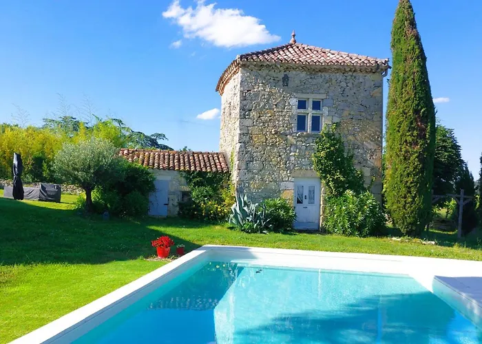 Maison Gasconne, 6 Chambres, Piscine 14x5, Vue Sur Les Vignobles *