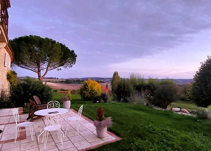 Maison Gasconne, 6 Chambres, Piscine 14x5, Vue Sur Les Vignobles Castelnau-sur-lʼAuvignon