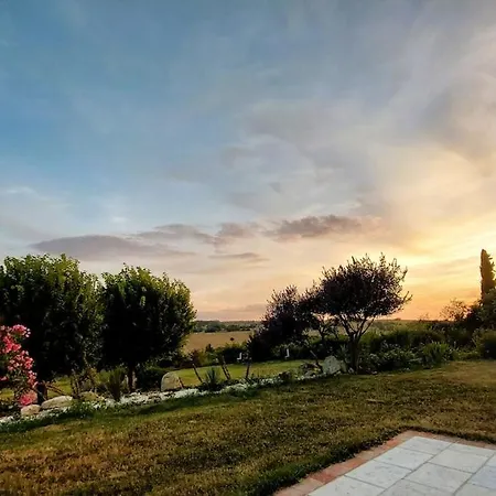 Maison Gasconne, 6 Chambres, Piscine 14x5, Vue Sur Les Vignobles * Castelnau-sur-lʼAuvignon