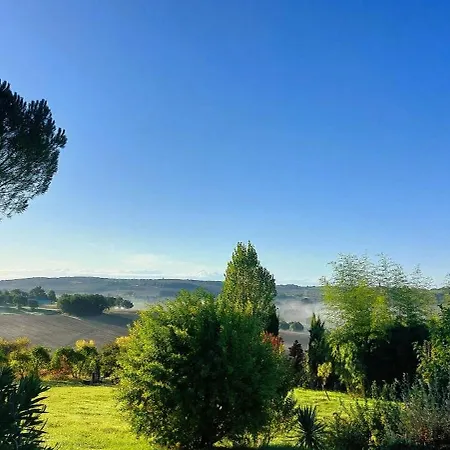 Maison Gasconne, 6 Chambres, Piscine 14x5, Vue Sur Les Vignobles