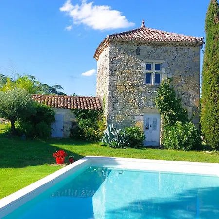 Maison Gasconne, 6 Chambres, Piscine 14x5, Vue Sur Les Vignobles *