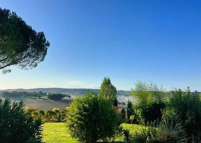 Maison Gasconne, 6 Chambres, Piscine 14x5, Vue Sur Les Vignobles