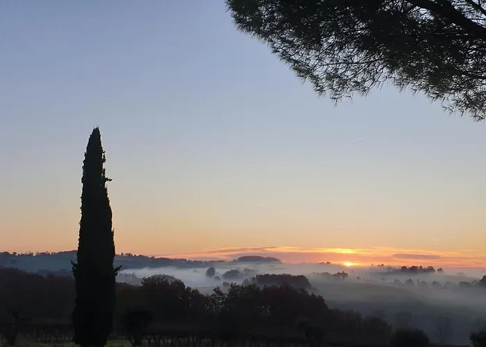 Maison Gasconne, 6 Chambres, Piscine 14x5, Vue Sur Les Vignobles Villa Castelnau-sur-lʼAuvignon