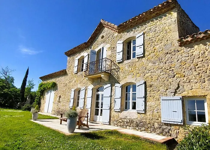 Maison Gasconne, 6 Chambres, Piscine 14x5, Vue Sur Les Vignobles *